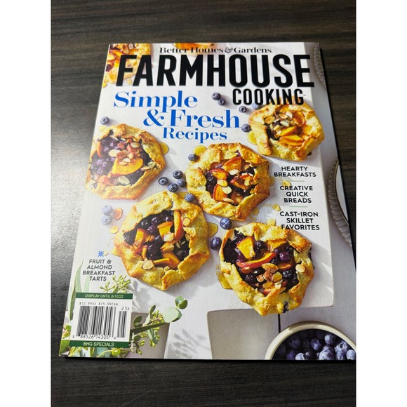 Better Homes & Gardens Other - Better Homes & Gardens Farmhouse Cooking Simple & Fresh Recipes Magazine 2022